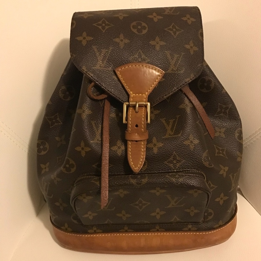 Authentic Louis Vuitton Mountsouris Backpack